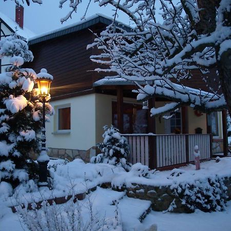 Ferienhaus Hagenwinkel Gernrode  エクステリア 写真